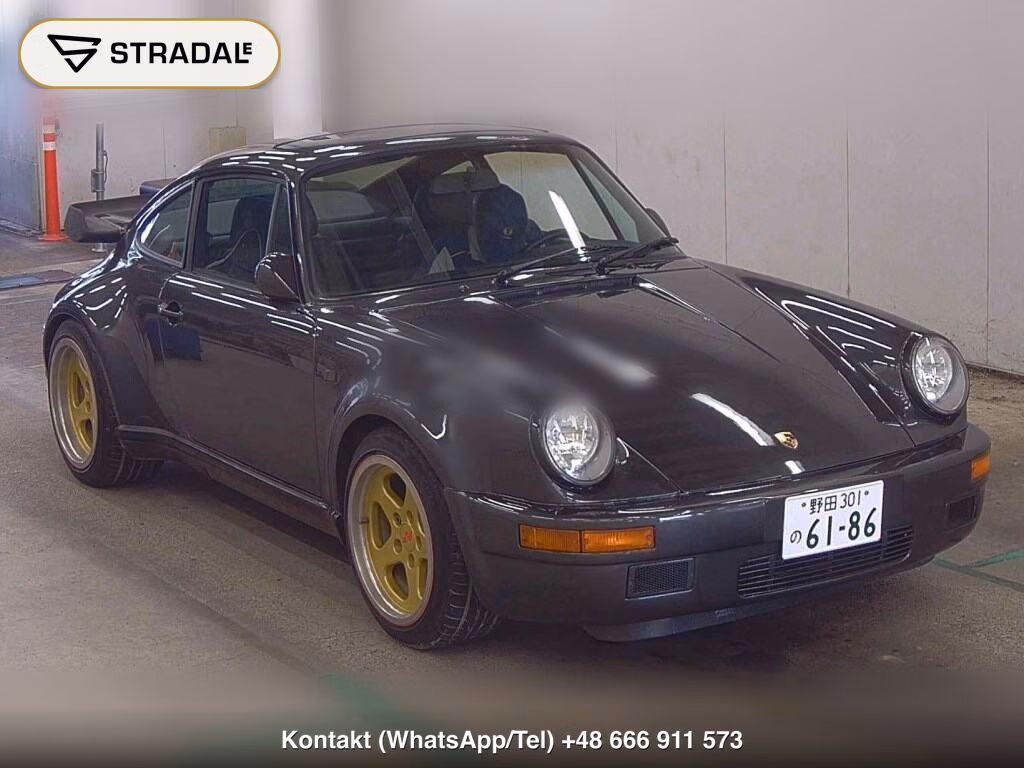 PORSCHE 911 CP 911 TURBO 1989, aukcja z Japonii, zdjęcie 1