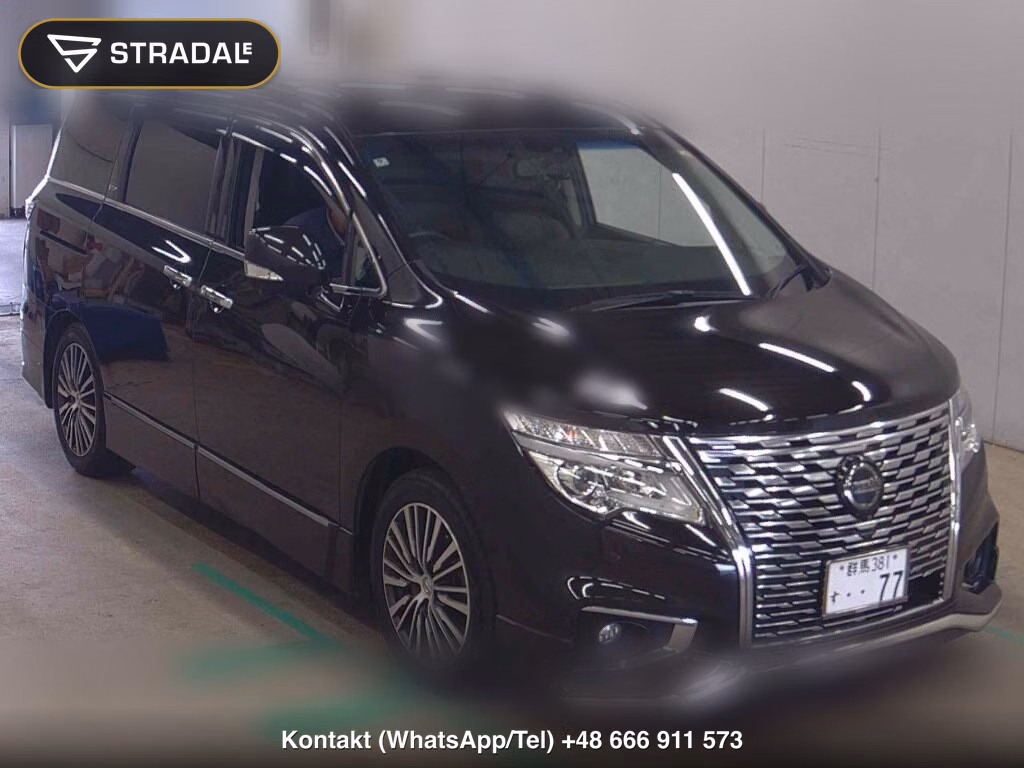 NISSAN ELGRAND 5D 4WD VIP 2016, aukcja z Japonii, zdjęcie 1