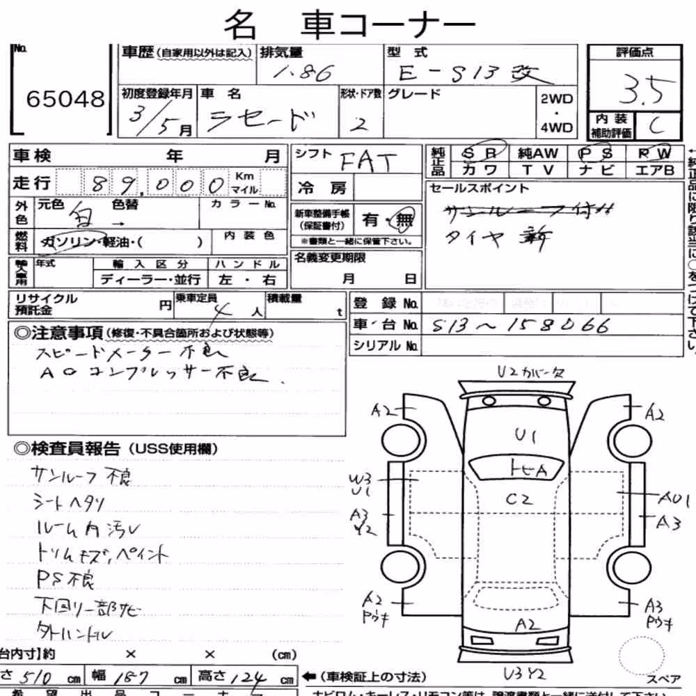 Notka aukcyjna: MITSUOKA LE SEYDE