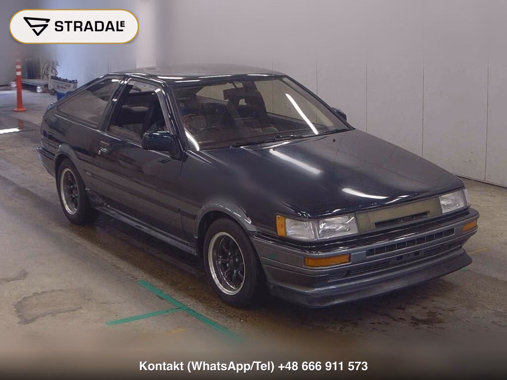 TOYOTA COROLLA LEVIN 3D GT APEX 1985, aukcja z Japonii, zdjęcie 1