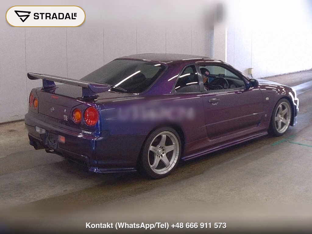 NISSAN SKYLINE CP 4WD GT-R V･SPEC MIDNIGHT PURPLE Ⅲ, miniaturka 6