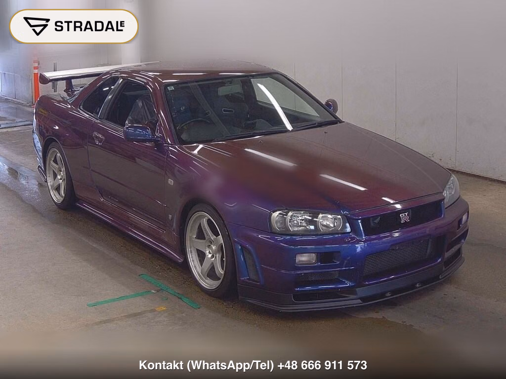 NISSAN SKYLINE CP 4WD GT-R V･SPEC MIDNIGHT PURPLE Ⅲ 2000, aukcja z Japonii, zdjęcie 1