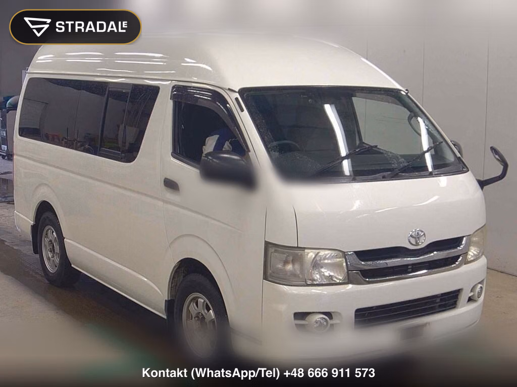 TOYOTA REGIUS ACE VAN 4D DX GL PACKAGE 2010, aukcja z Japonii, zdjęcie 1