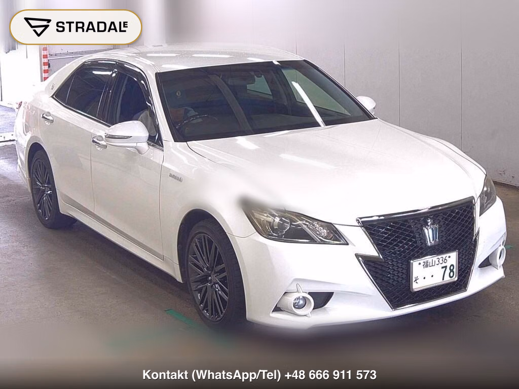 TOYOTA CROWN HYBRID ATHLETE S 2015, aukcja z Japonii, zdjęcie 1