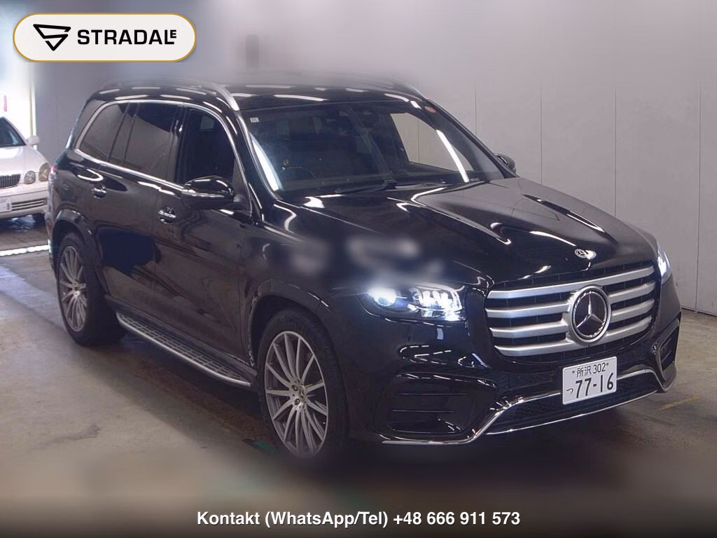 MERCEDES BENZ GLS 4WD GLS450D 4MATIC AMG LINE PACKAGE 2024, aukcja z Japonii, zdjęcie 1