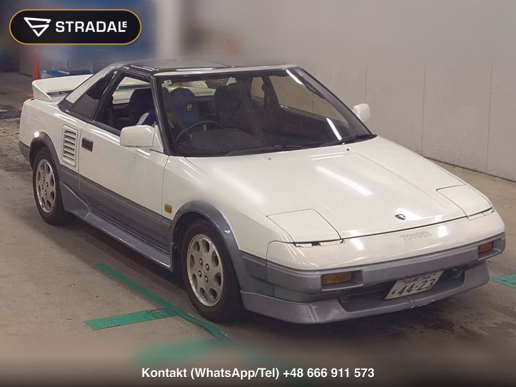 TOYOTA MR2 CP G LIMITED SUPERCHARGER 1987, aukcja z Japonii, zdjęcie 1
