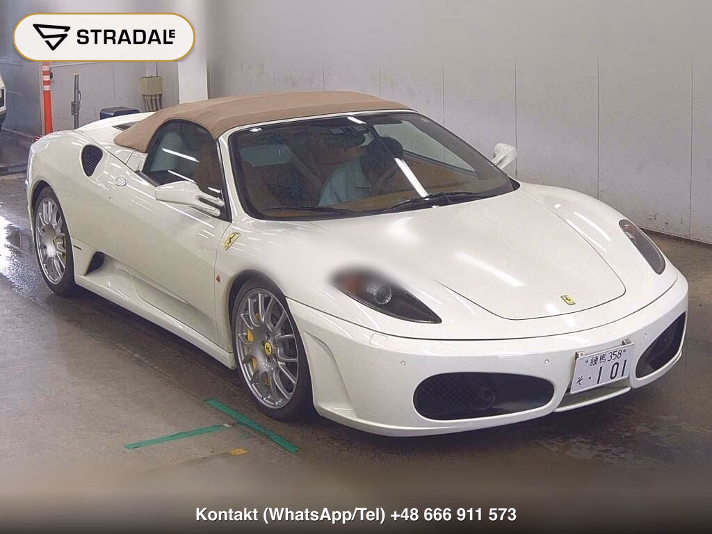 FERRARI F430 SPIDER BASE GRADE 2008, aukcja z Japonii, zdjęcie 1