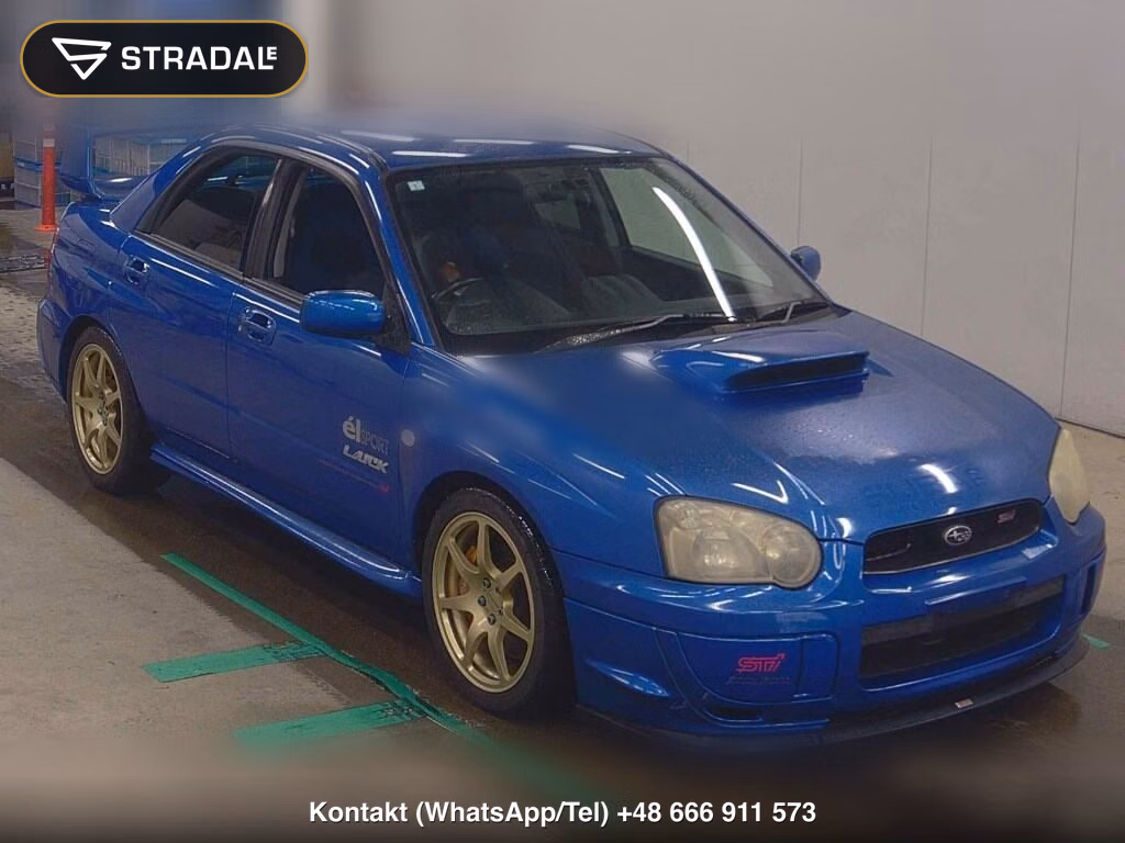 SUBARU IMPREZA 4HT 4WD WRX STI 2002, aukcja z Japonii, zdjęcie 1