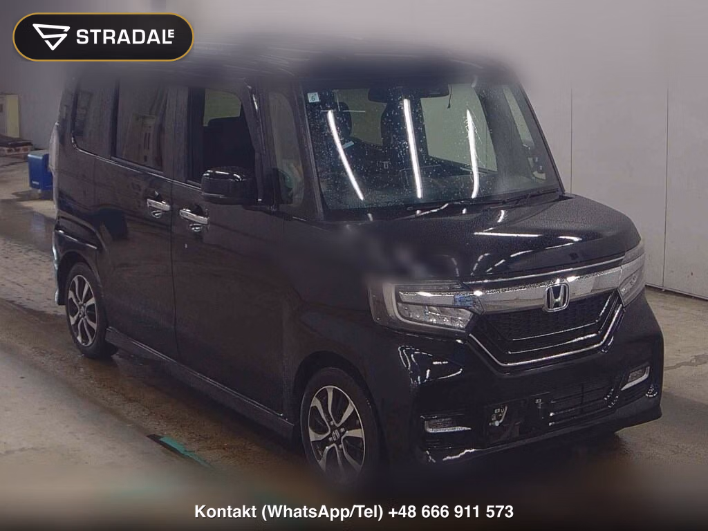 HONDA N-BOX CUSTOM G･L HONDA SENSING 2019, aukcja z Japonii, zdjęcie 1