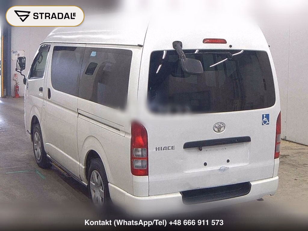 TOYOTA HIACE VAN 4D 4WD WELCAB, miniaturka 3