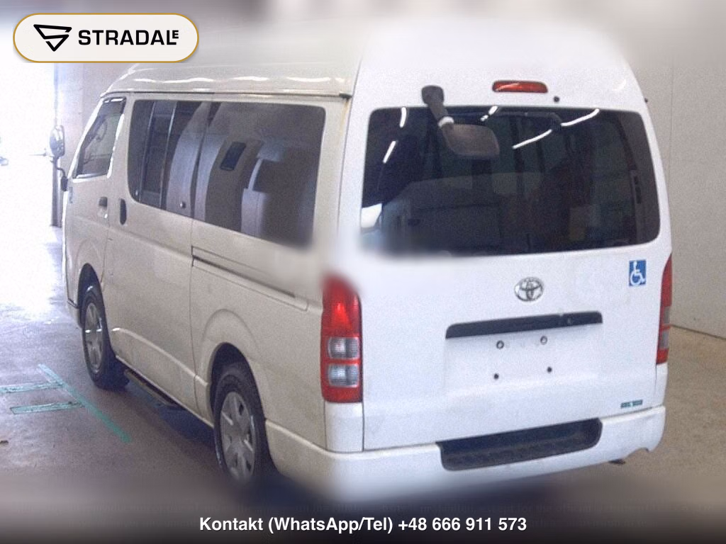 TOYOTA HIACE VAN 4D 4WD WELCAB, miniaturka 3