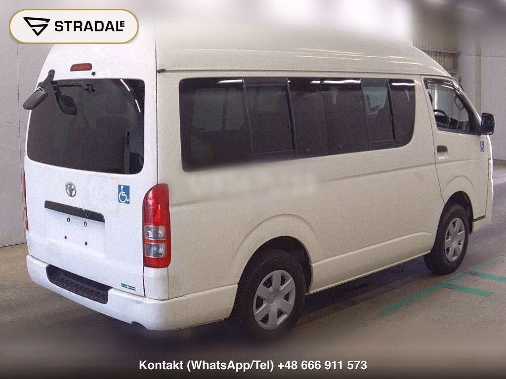 TOYOTA HIACE VAN 4D 4WD WELCAB, miniaturka 6