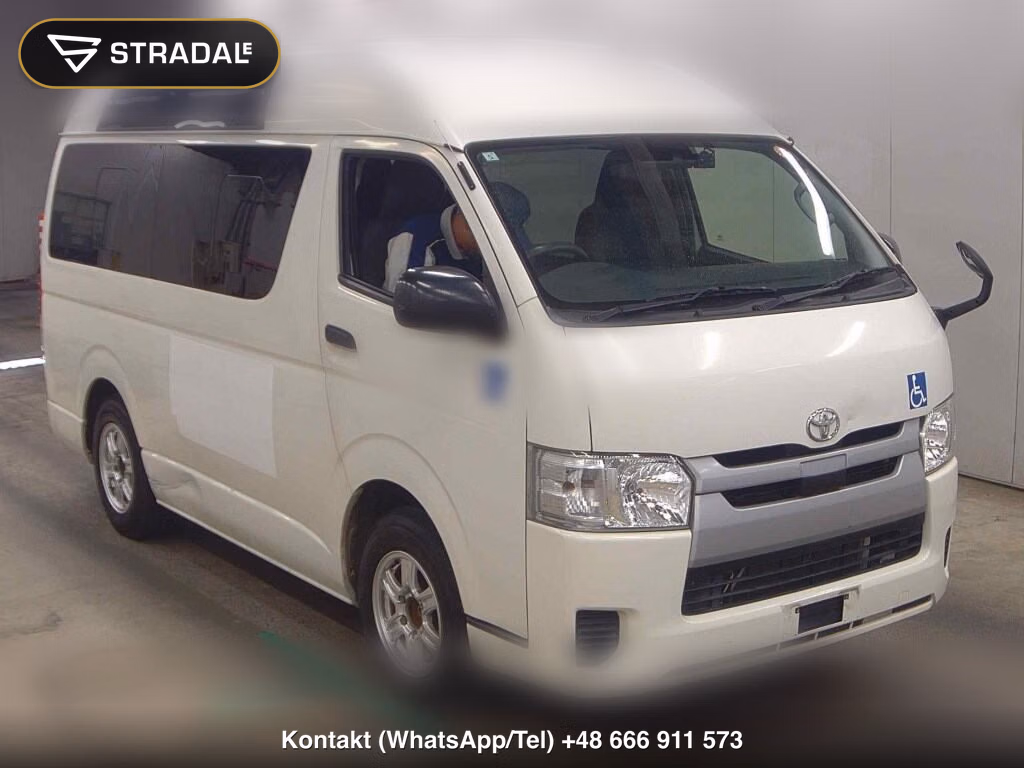 TOYOTA HIACE VAN 4D WELCAB 2018, aukcja z Japonii, zdjęcie 1