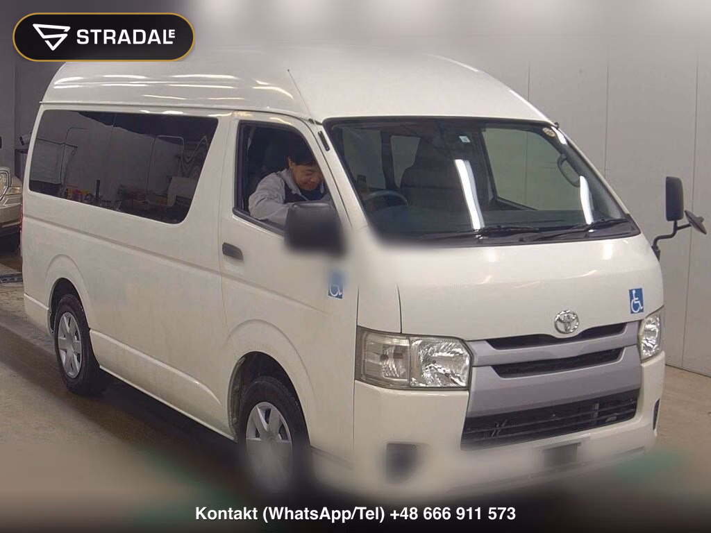 TOYOTA HIACE VAN 4D WELCAB 2014, aukcja z Japonii, zdjęcie 1