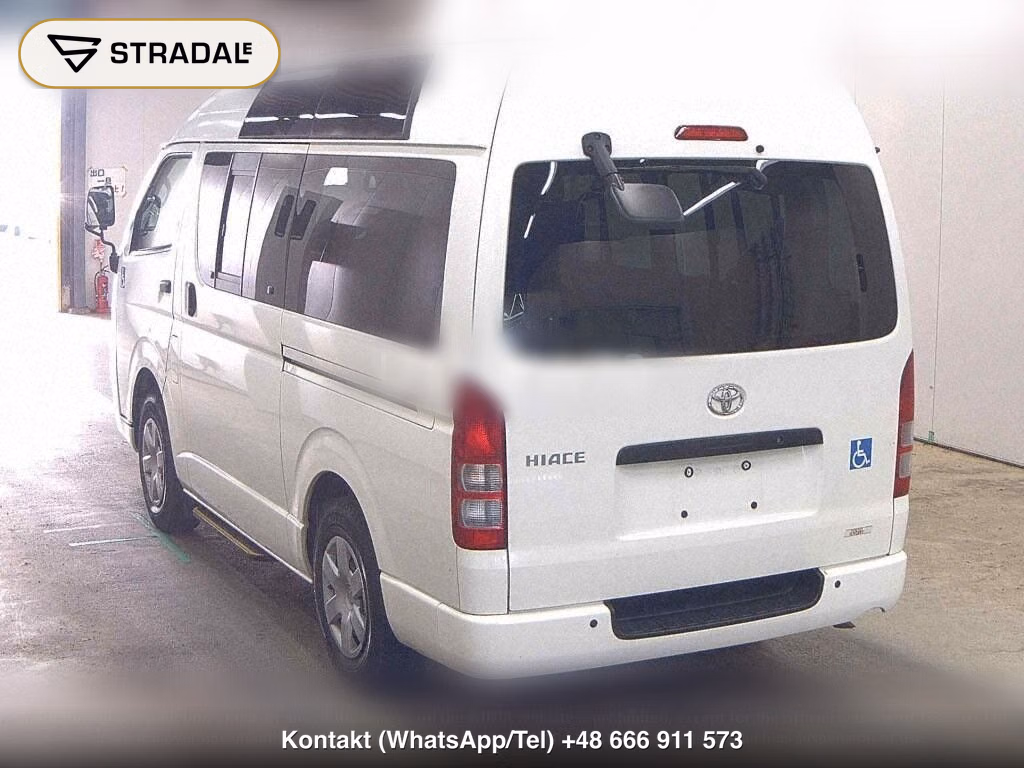 TOYOTA HIACE VAN 4D 4WD WELCAB, miniaturka 3