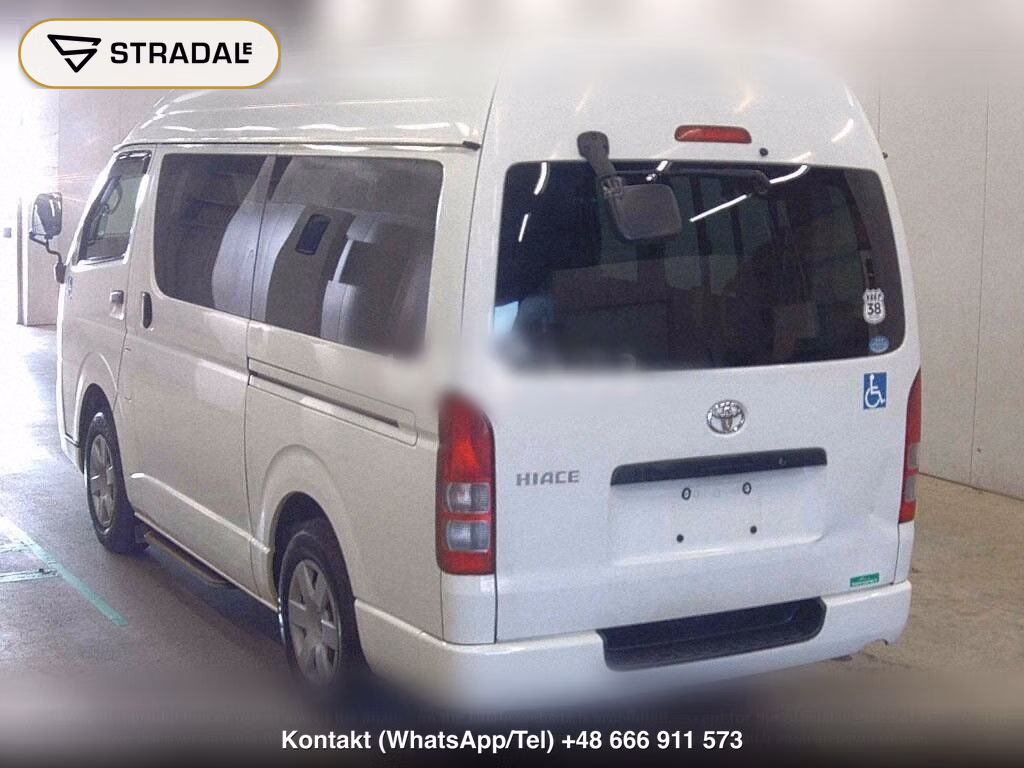 TOYOTA HIACE VAN 4D WELCAB, miniaturka 3