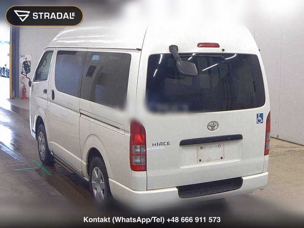 TOYOTA HIACE VAN 4D 4WD WELCAB, miniaturka 3