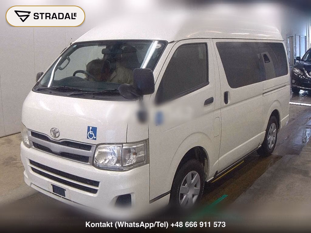 TOYOTA HIACE VAN 4D 4WD WELCAB, miniaturka 5