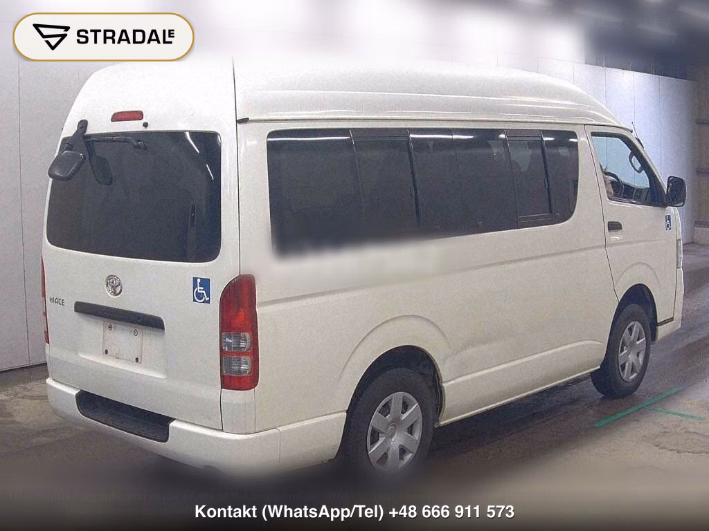 TOYOTA HIACE VAN 4D 4WD WELCAB, miniaturka 6