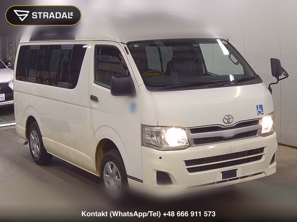 TOYOTA HIACE VAN 4D 4WD WELCAB 2014, aukcja z Japonii, zdjęcie 1