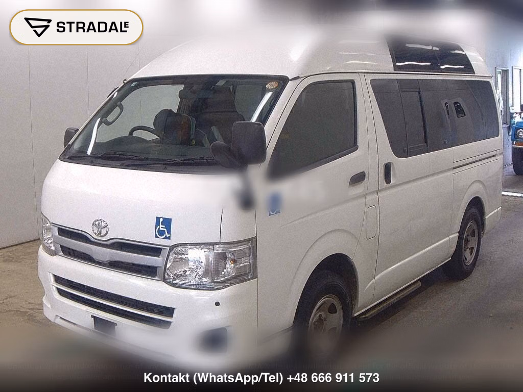 TOYOTA HIACE VAN 4D 4WD WELCAB, miniaturka 5