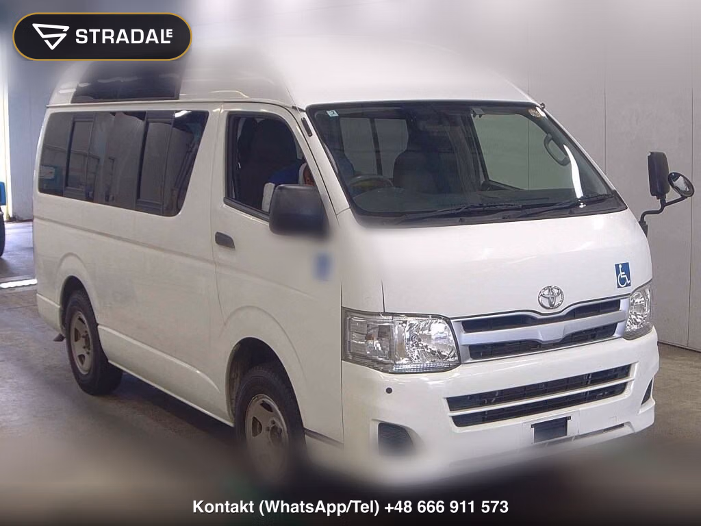 TOYOTA HIACE VAN 4D 4WD WELCAB 2014, aukcja z Japonii, zdjęcie 1