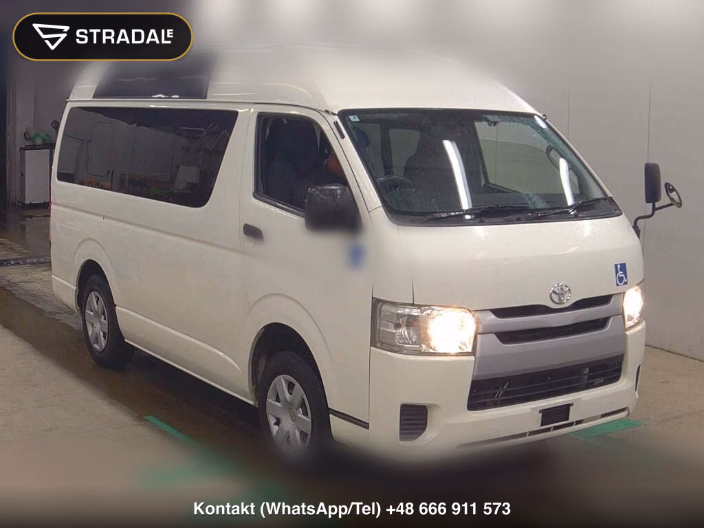 TOYOTA HIACE VAN 4D 4WD WELCAB 2016, aukcja z Japonii, zdjęcie 1