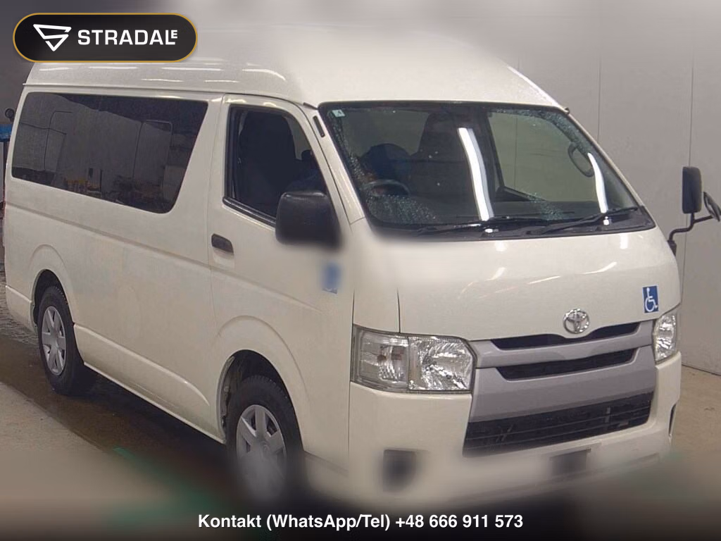 TOYOTA HIACE VAN 4D WELCAB 2014, aukcja z Japonii, zdjęcie 1