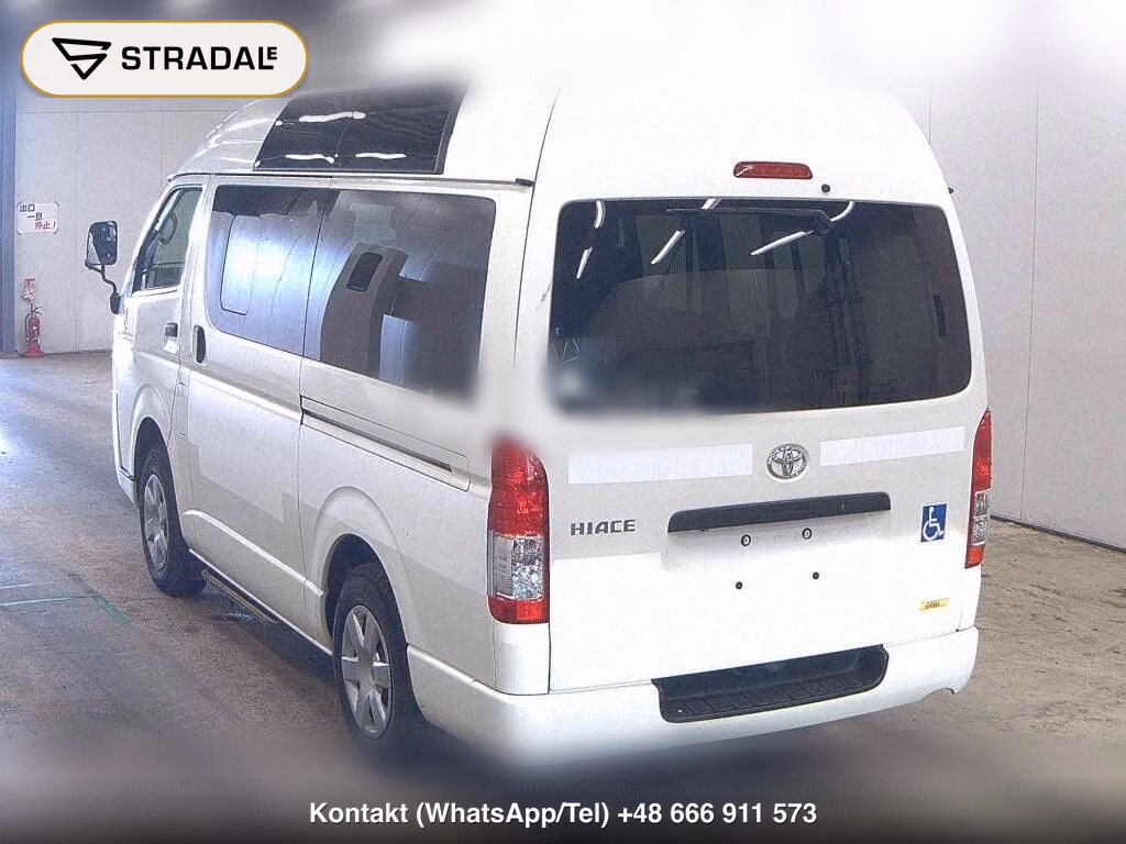 TOYOTA HIACE VAN 4D 4WD WELCAB, miniaturka 3