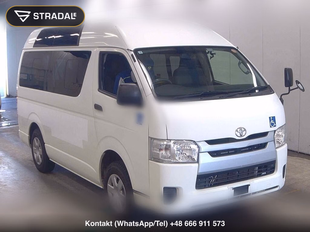TOYOTA HIACE VAN 4D 4WD WELCAB 2016, aukcja z Japonii, zdjęcie 1