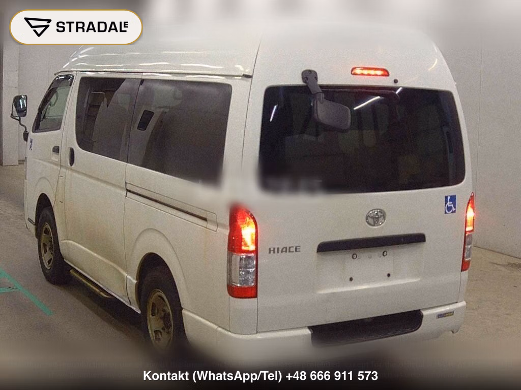 TOYOTA HIACE VAN 4D 4WD WELCAB, miniaturka 3