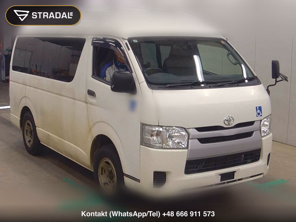 TOYOTA HIACE VAN 4D 4WD WELCAB 2016, aukcja z Japonii, zdjęcie 1