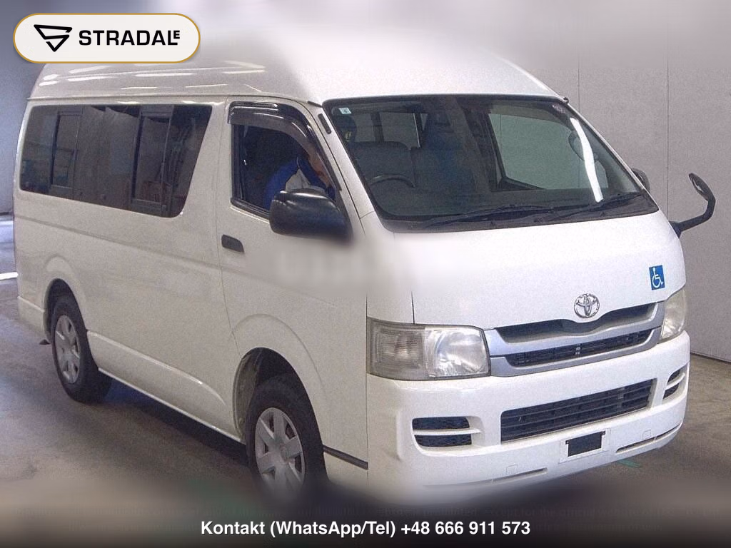 TOYOTA HIACE VAN 4D 4WD WELCAB, miniaturka 2