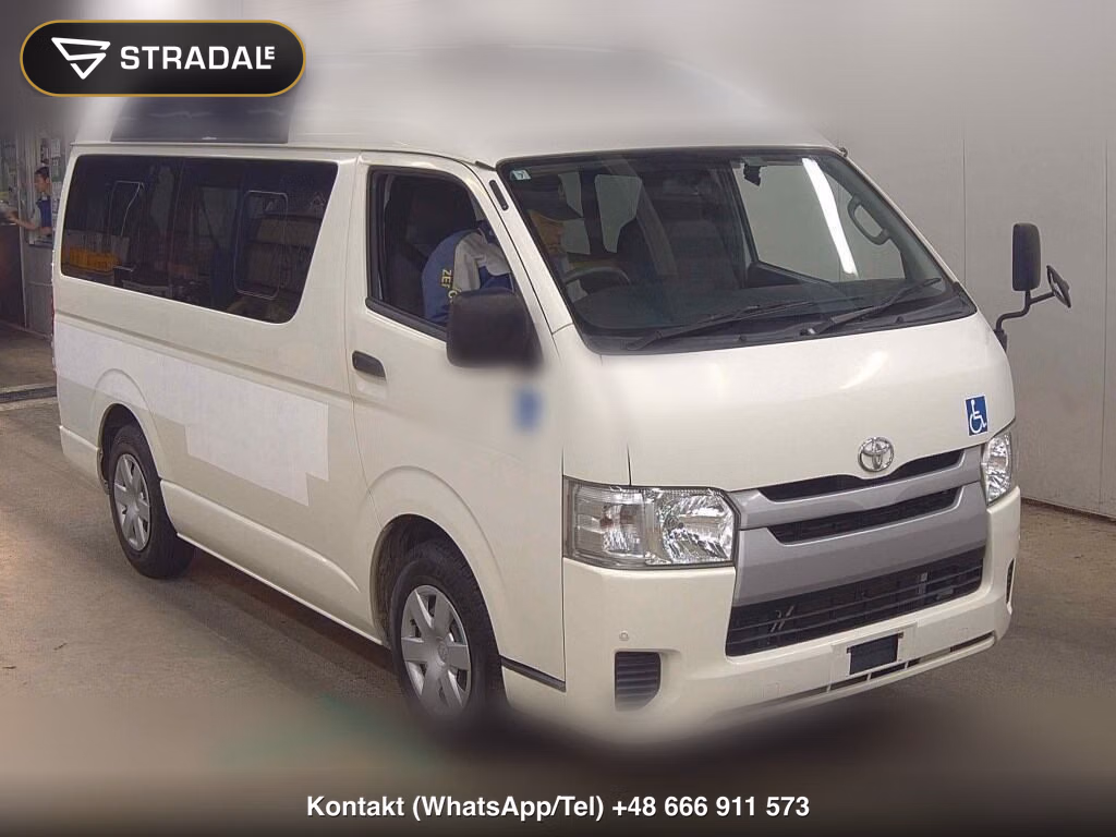 TOYOTA HIACE VAN 4D WELCAB 2018, aukcja z Japonii, zdjęcie 1