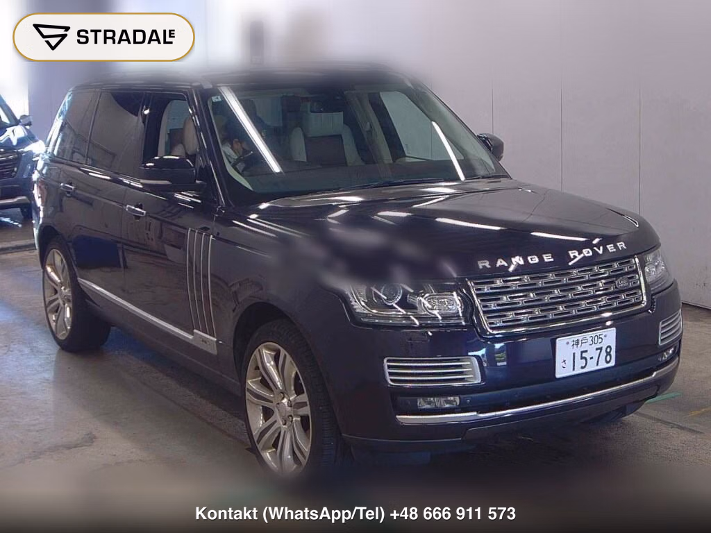 LAND ROVER RANGE ROVER 4WD AUTOBIOGRAPHY BLACK LONG WHEELBASE 2015, aukcja z Japonii, zdjęcie 1