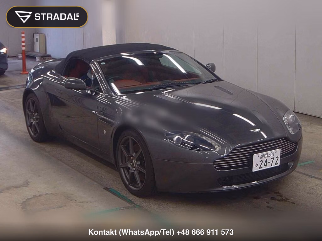 ASTON MARTIN V8 VANTAGE OP ROADSTER 2009, aukcja z Japonii, zdjęcie 1