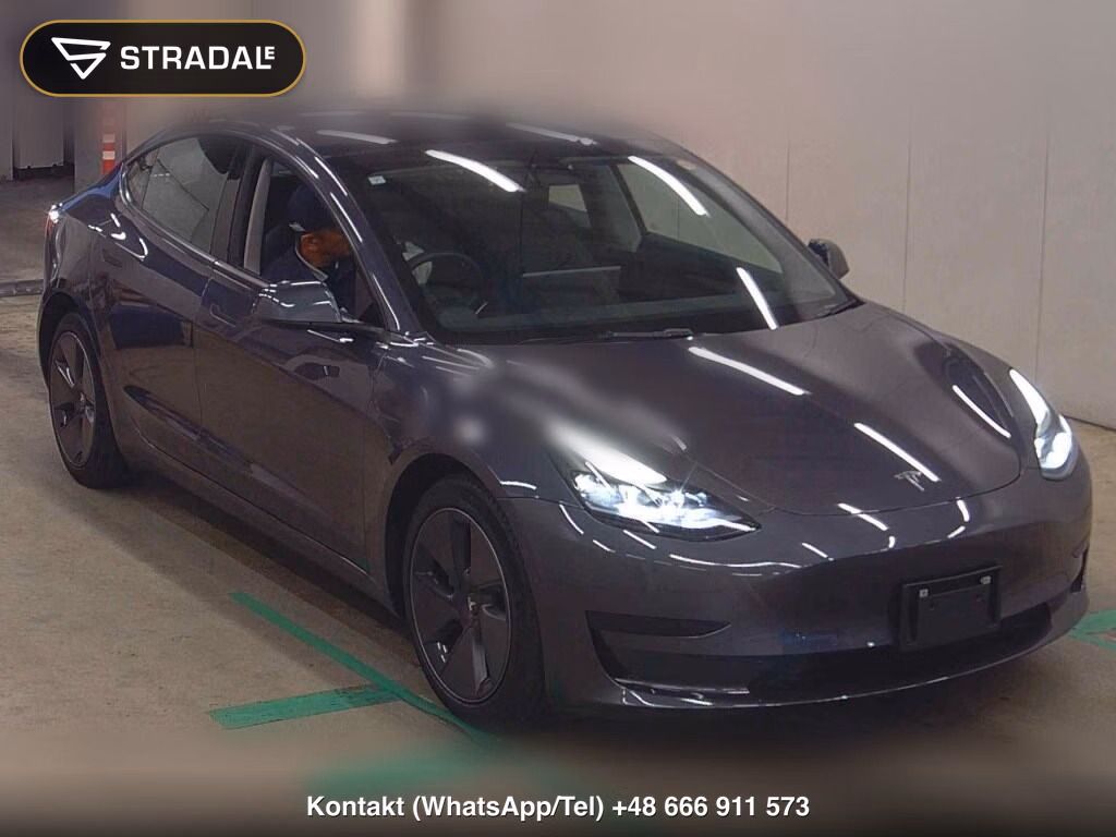 TESLA MODEL 3 BASE GRADE 2023, aukcja z Japonii, zdjęcie 1