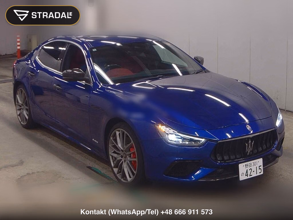 MASERATI GHIBLI 4D OTHERS 2018, aukcja z Japonii, zdjęcie 1