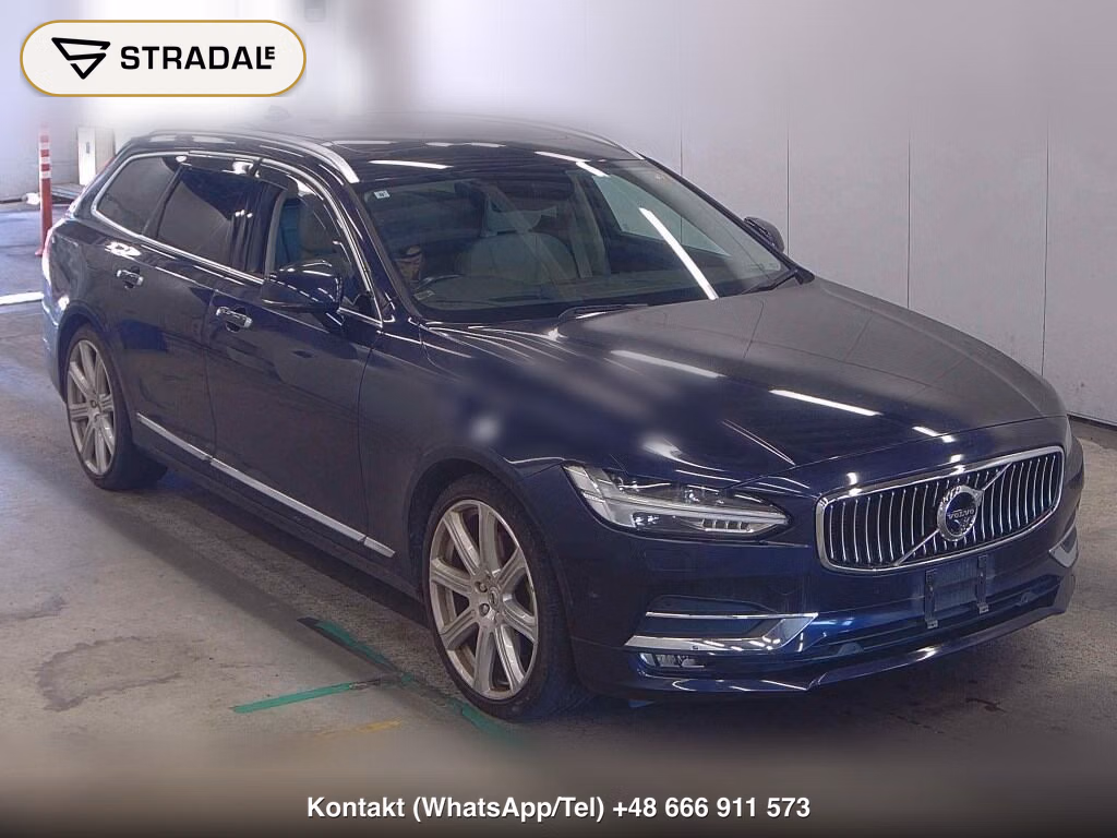 VOLVO V90 WG 4WD T6 AWD INSCRIPTION 2017, aukcja z Japonii, zdjęcie 1
