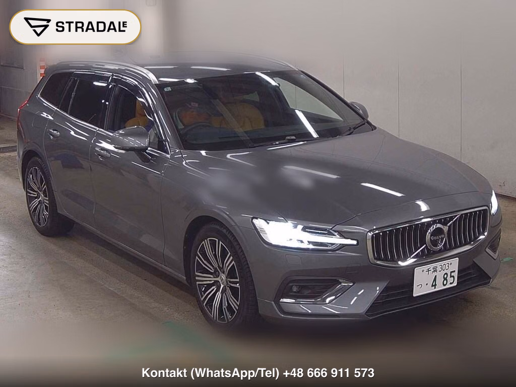 VOLVO V60 B5 INSCRIPTION 2021, aukcja z Japonii, zdjęcie 1
