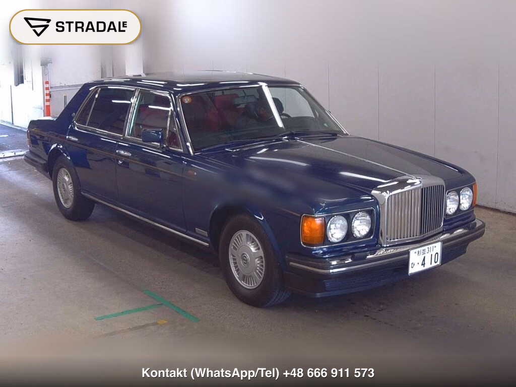 BENTLEY MULSANNE 1990, aukcja z Japonii, zdjęcie 1