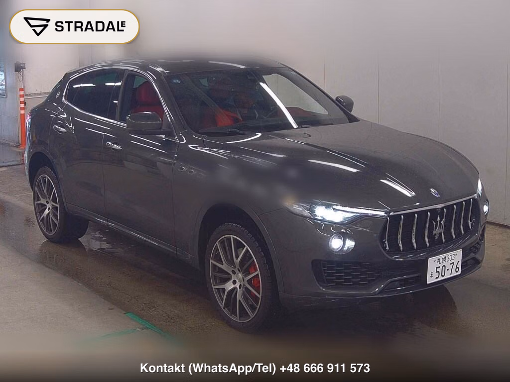 MASERATI LEVANTE 4WD S 2018, aukcja z Japonii, zdjęcie 1