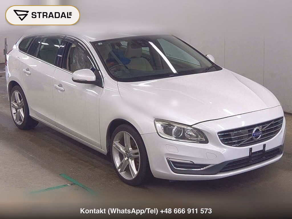 VOLVO V60 T5 SE 2016, aukcja z Japonii, zdjęcie 1