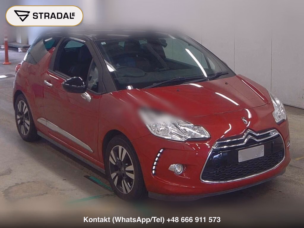 CITROEN DS3 CHIC 2012, aukcja z Japonii, zdjęcie 1