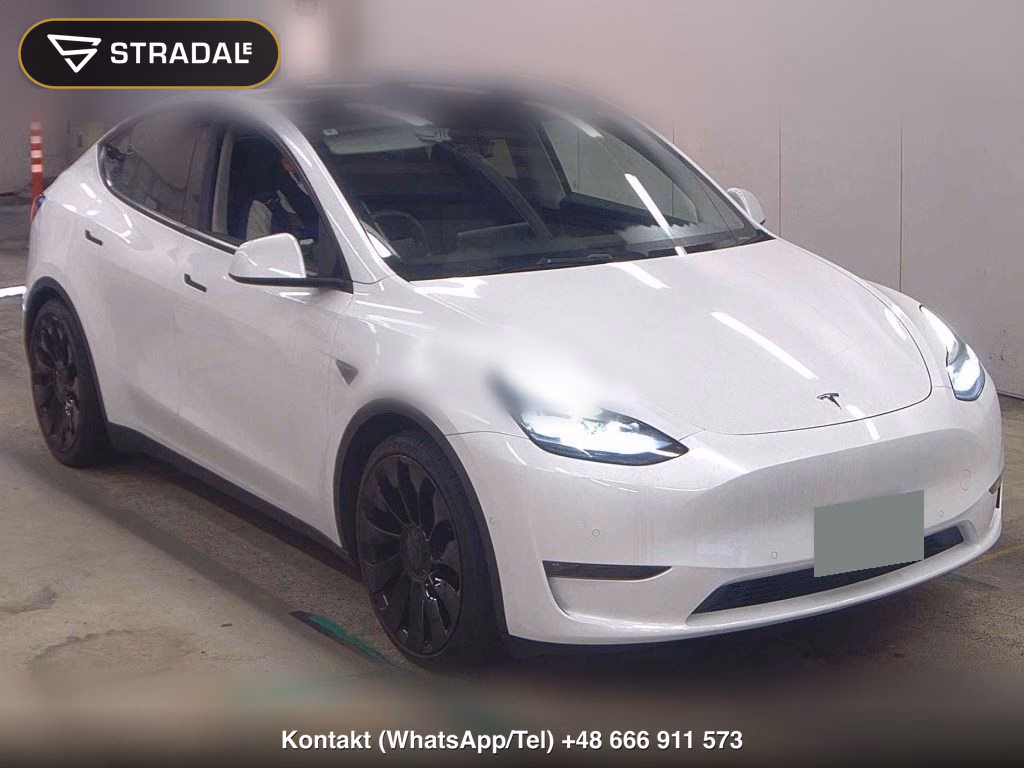 TESLA MODEL Y 4WD PERFORMANCE 2022, aukcja z Japonii, zdjęcie 1