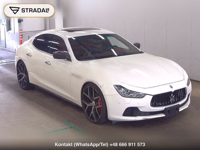 MASERATI GHIBLI 4D 4WD S Q4 2014, samochód z aukcji Japonii