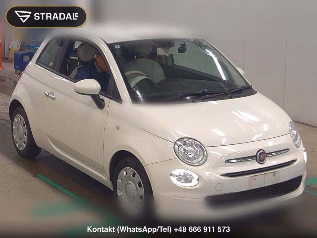 FIAT 500 1.2 POP 2019, aukcja z Japonii, zdjęcie 1