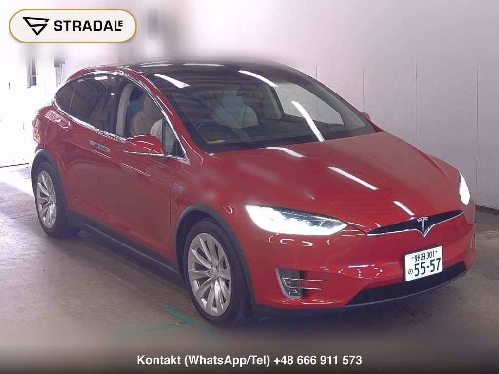 TESLA MODEL X 4WD 75D 2019, aukcja z Japonii, zdjęcie 1