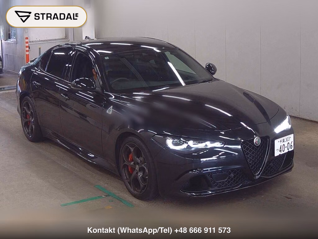 ALFA ROMEO GIULIA 4D QUADRIFOGLIO 2024, aukcja z Japonii, zdjęcie 1