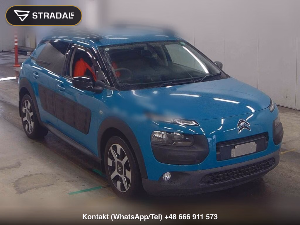 CITROEN C4 CACTUS BASE GRADE 2017, aukcja z Japonii, zdjęcie 1